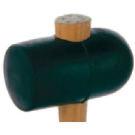 Maillet caoutchouc de carreleur - Longueur : 330 mm - Poids : 500 g - Section tête : Ø 65 mm - MOB OUTILLAGE