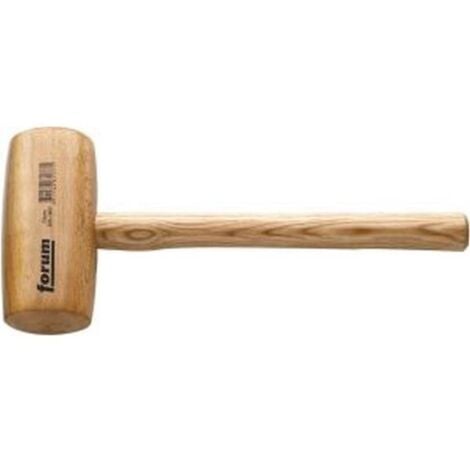 Maillet de plombier, Long. de la tête de frappe : 120 mm, Ø de la tête 60 mm