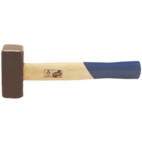 Maillet en acier octogonal de 2 kg avec poignA e selon les normes GS