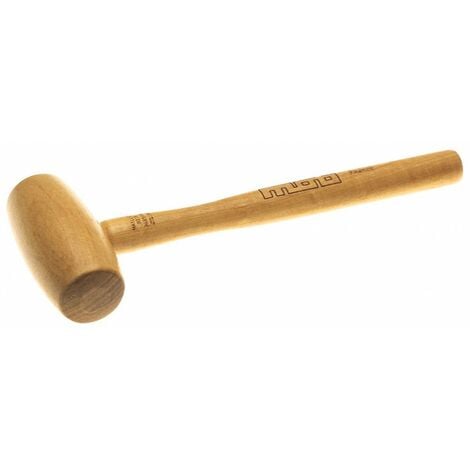 Maillet forme tonneau manche bois frêne Mob