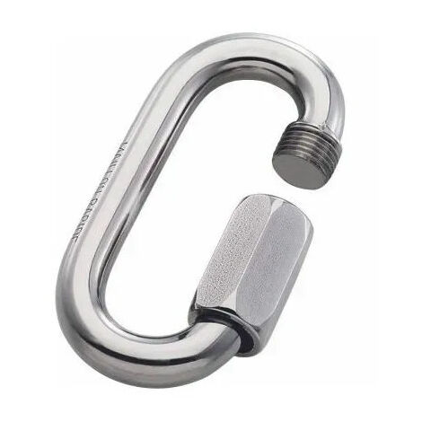Maillon à vis diamètre 6 mm, 2 pièces