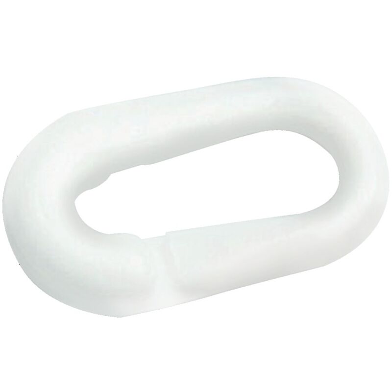 Taliaplast - Maillon rapide spirale pour chaîne plastique blanc 8mm 530205 - Blanc