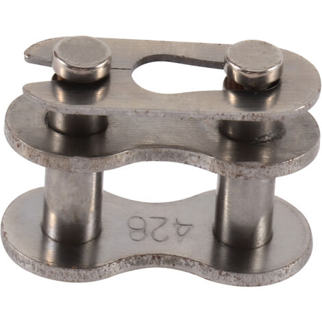 Maillon maître à dégagement rapide (anneau magique) pour chaînes 428, connecteur de chaîne en acier allié haute résistance, compatible avec les véhicules tout-terrain (VTT/SSV), les karts et les mini-