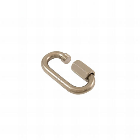 Maillon rapide inox A4 D 8.0 x 75 mm