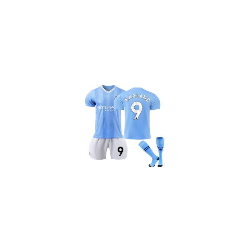 Fei Yu - Maillot de football pour enfants 9 Ensemble de survêtement de football Sportswear pour enfants de 8 à 9 ans