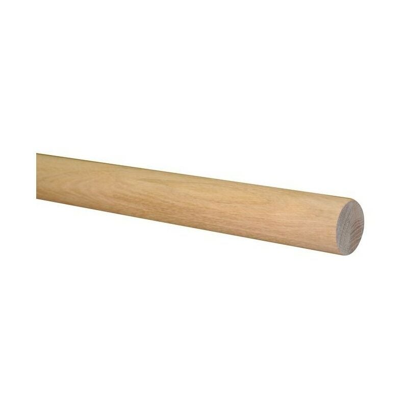 Main Courante Chêne Ronde D42 Mm Longueur 250 Cm