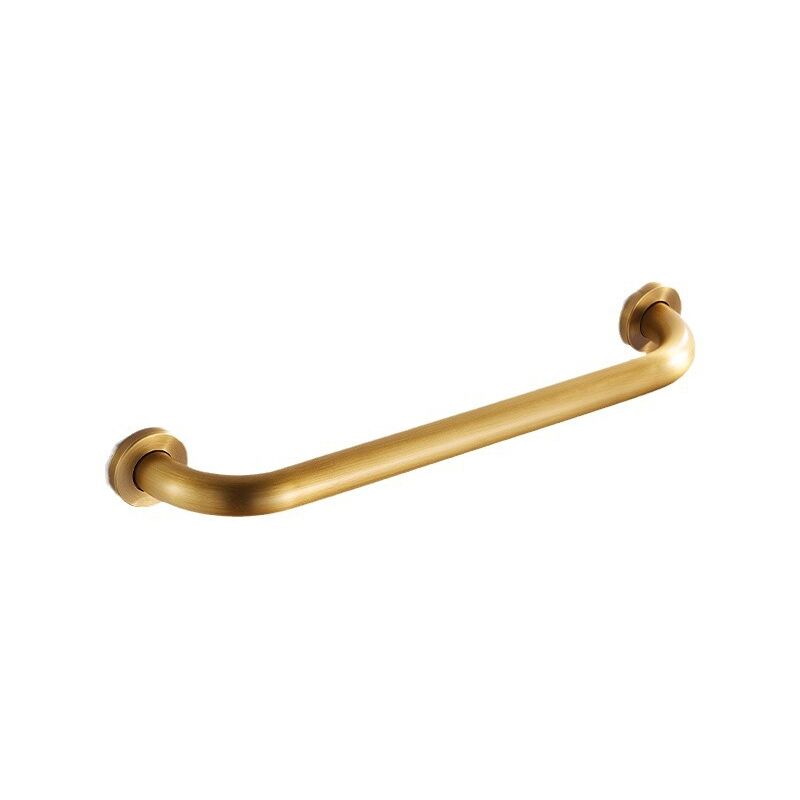 Main courante de douche en cuivre, poignée de douche dorée à face huilée, tige de support de main courante de sécurité pour personnes âgées, poignée