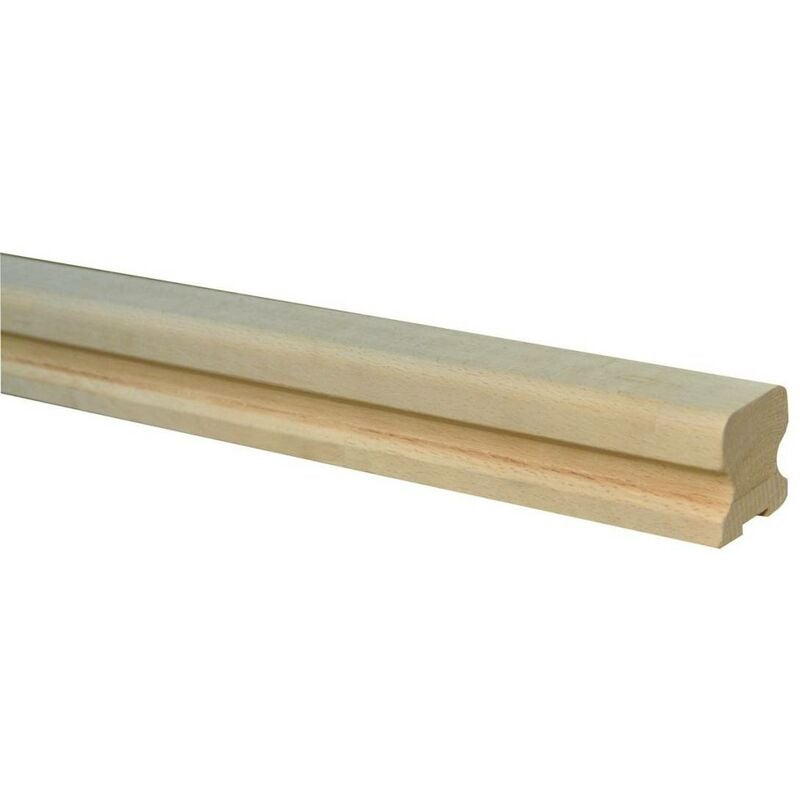 Levigne - Main Courante Hêtre Moulurée Longueur 300 Cm