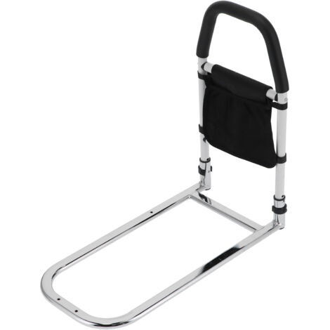 Main courante latérale de lit, barre d'appui de protection des mains pour personnes âgées avec sac de rangement, usage domestique
