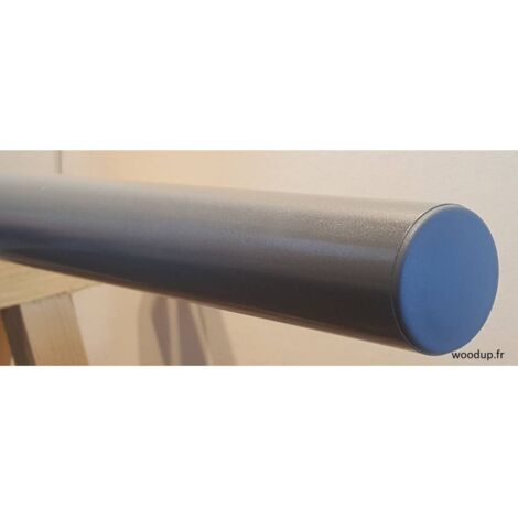 Main Courante Métal Gris ø 40 Mm Longueur Gris 300 Cm