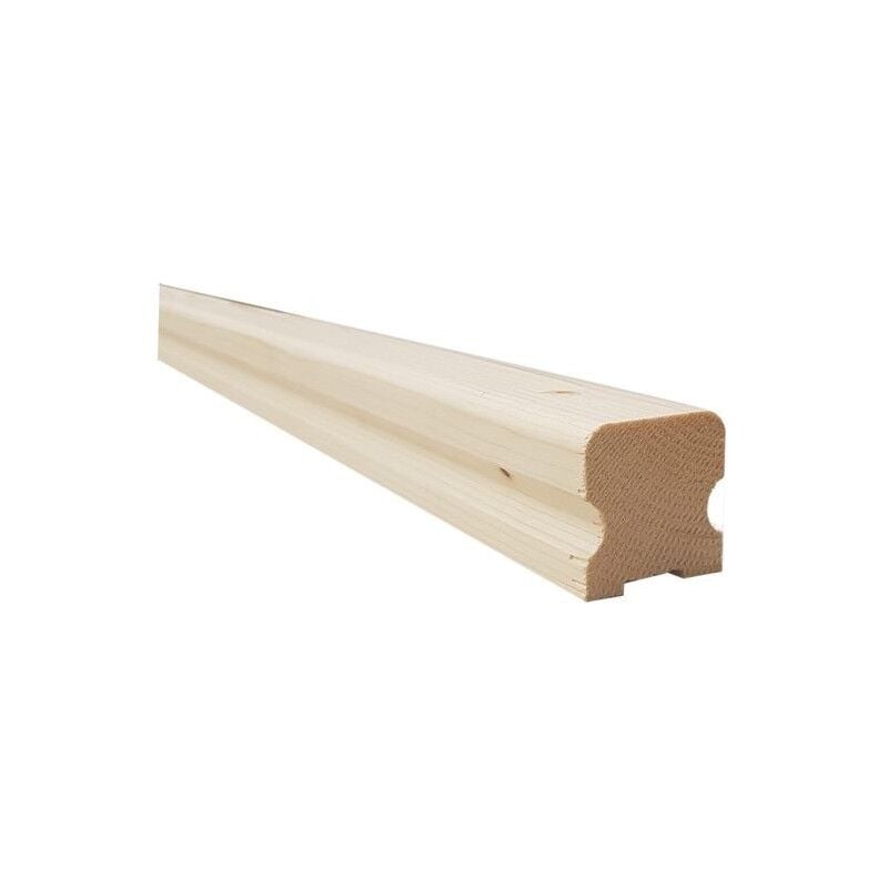 Levigne - Main Courante Moulurée Pour Balustrade Bois Longueur Douglas 200 Cm