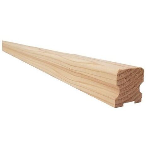 Main Courante Moulurée Pour Balustrade Bois Longueur Sapin     200 Cm