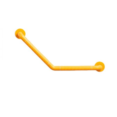 Main courante murale auxiliaire pour escalier, main courante antidérapante pour douche, jaune 35 cm