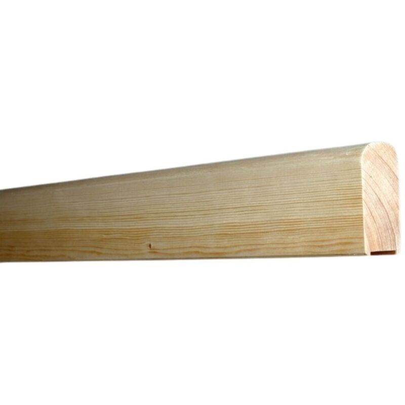 Main Courante Rampe Sapin Plate Longueur 200 Cm