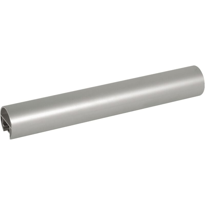 Duval - Profil de main courante aluminium ronde D40 2m 61-0102-1402