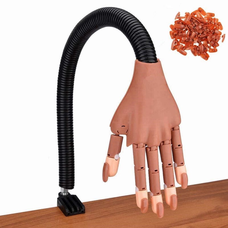 Main d'entraînement Nail Art pour les ongles