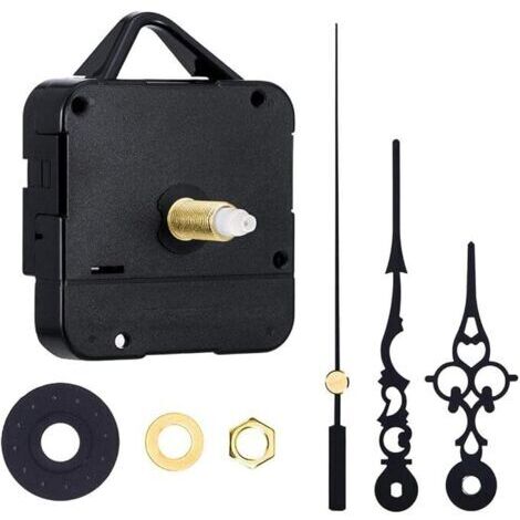 Main Quartz bricolage horloge murale mécanisme de mouvement alimenté par batterie bricolage réparation pièces de rechange