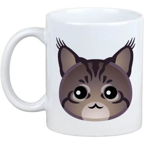 Maine Coon - Mug avec graphisme et inscription par Art-Dog