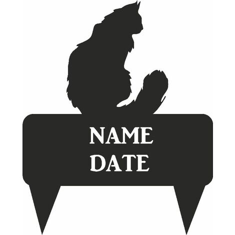 main image of "Maine Coon Rectangular Memorial Plaque - Regular"