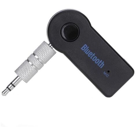Mains-libres Bluetooth sans fil de 3,5 mm de voiture Aux Audio Stereo Music Receiver Adaptateur