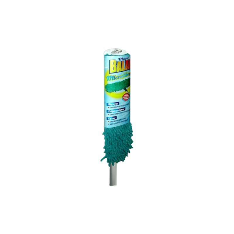 MAGIC BALAI - VENTEO microfiber broom - ultra absorbent - articulated head - telescopic handle - multipurpose