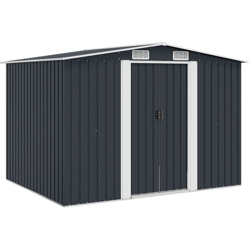 Prolenta Premium - Furniture Limited - Abri de stockage pour jardin Anthracite Acier