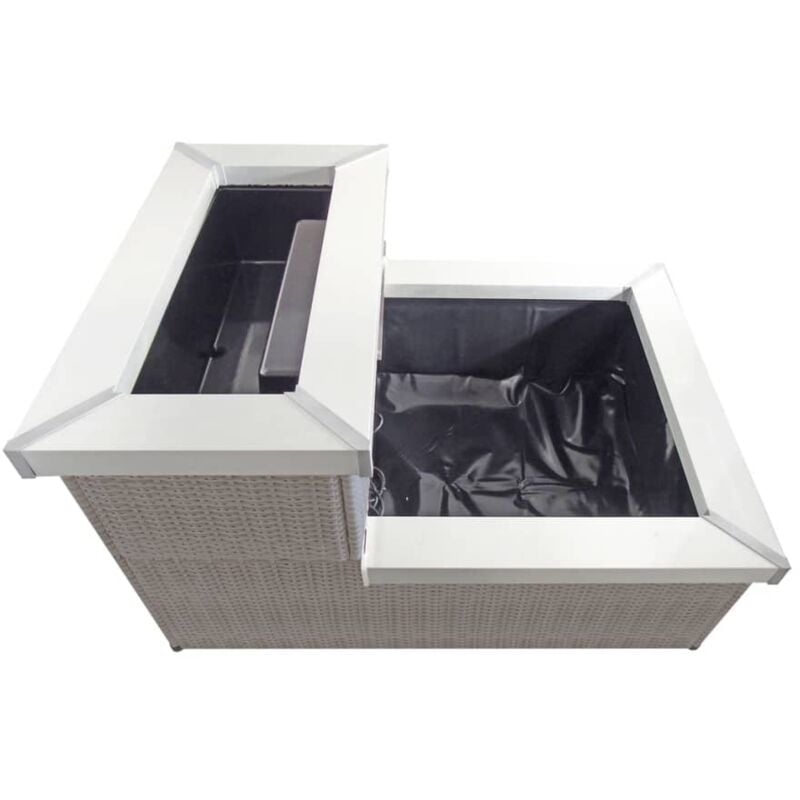 Prolenta Premium - Furniture Limited - Acqua Arte Dispositif d'eau Aveiro Gris