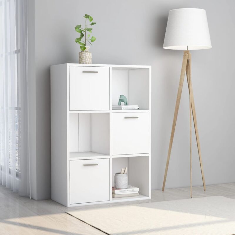 Prolenta Premium - Furniture Limited - Armoire de rangement Blanc 60x29,5x90 cm Bois