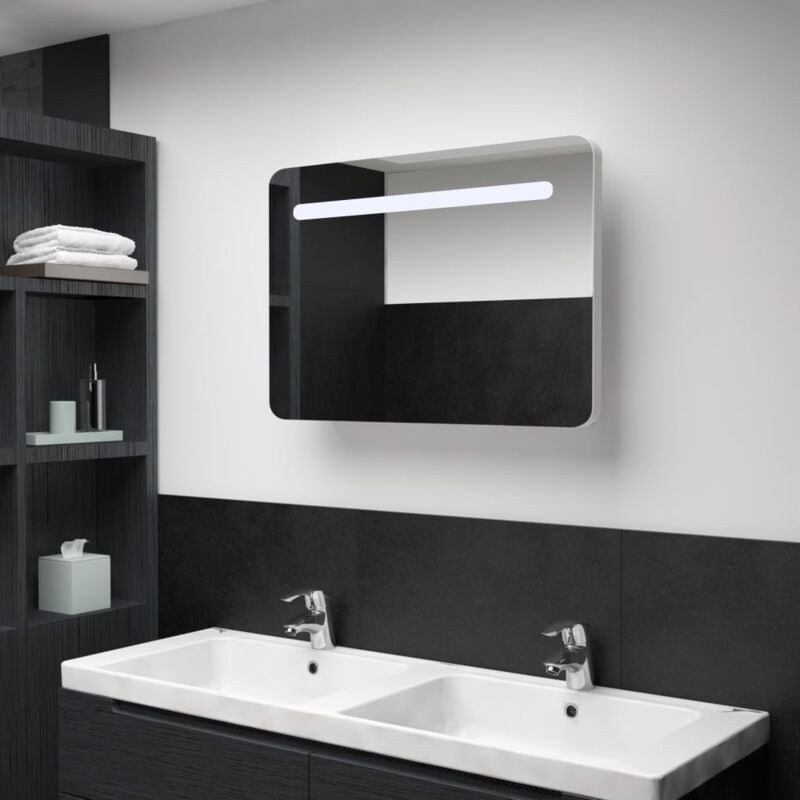 Prolenta Premium - Furniture Limited - Armoire de salle de bain à miroir led