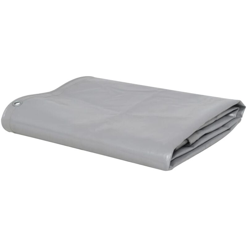 Prolenta Premium - Bâche, Toile/Bâche de protection, Bâche universelle 650 g / m² 3x4 m Gris VSGS224658 MaisonChic