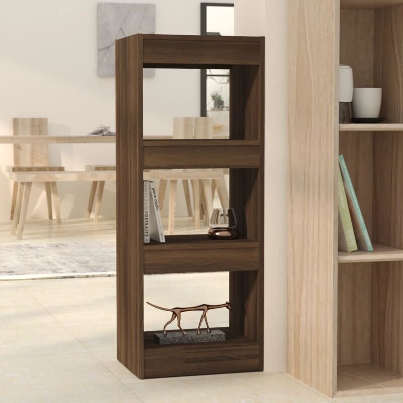 Prolenta Premium - Furniture Limited - Bibliothèque/Séparateur de pièce Chêne marron