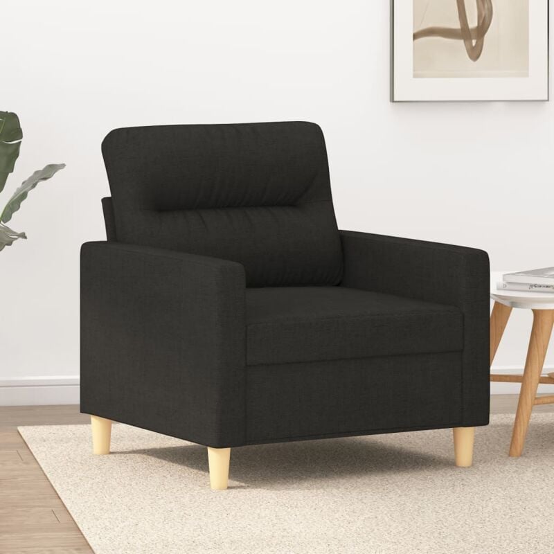 Prolenta Premium - Furniture Limited - Fauteuil Noir 60 cm Tissu