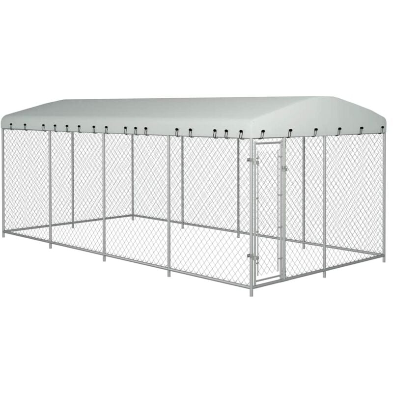 Prolenta Premium - Furniture Limited - Chenil extérieur avec toit pour chiens