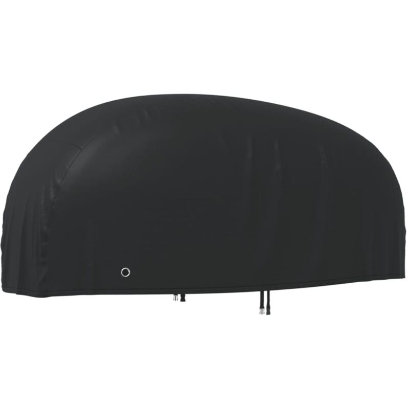 Image of Prolenta Premium - Maison du'Monde - Copertura per Moto Nera 245x105x125 cm 210D