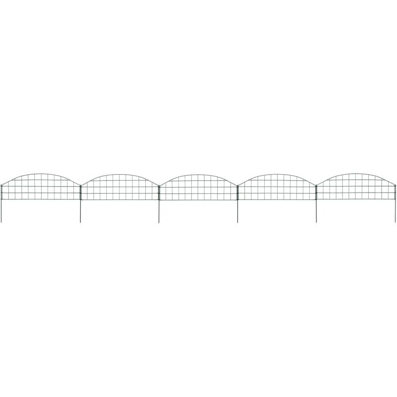 Prolenta Premium - Furniture Limited - Ensemble de clôture de jardin arquée 77,3x26