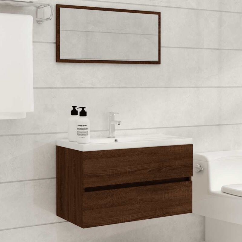 Maison Exclusive - Furniture Limited - Ensemble de meubles de salle de bain 2 pcs