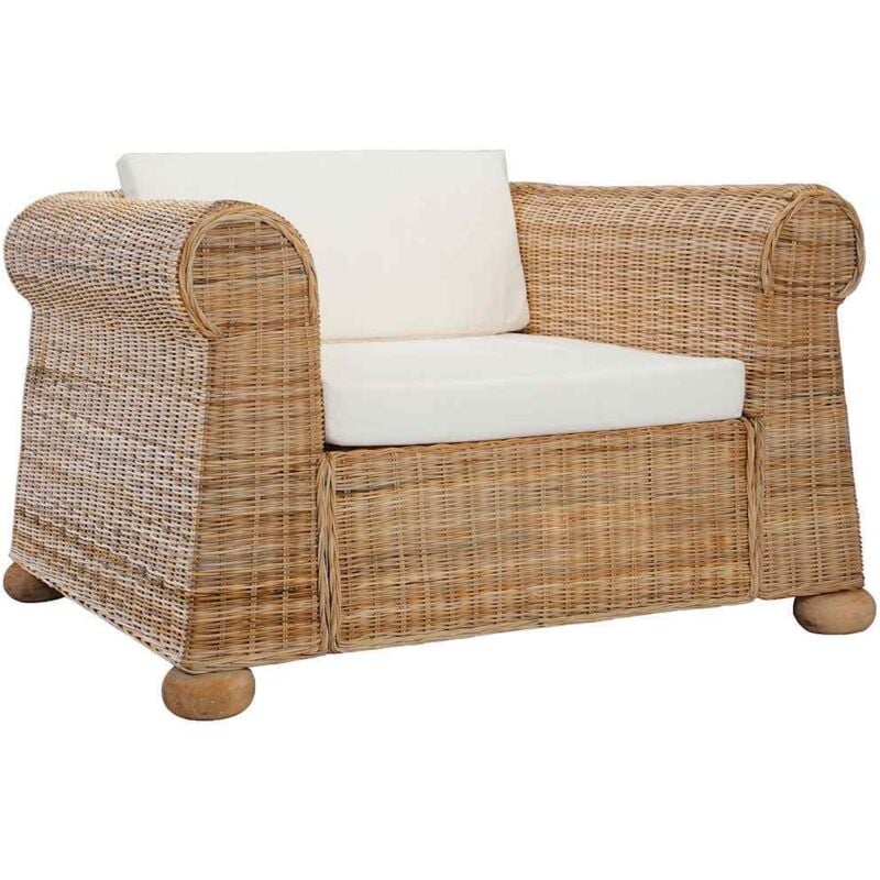 Prolenta Premium - Furniture Limited - Fauteuil avec coussins Rotin Furniture