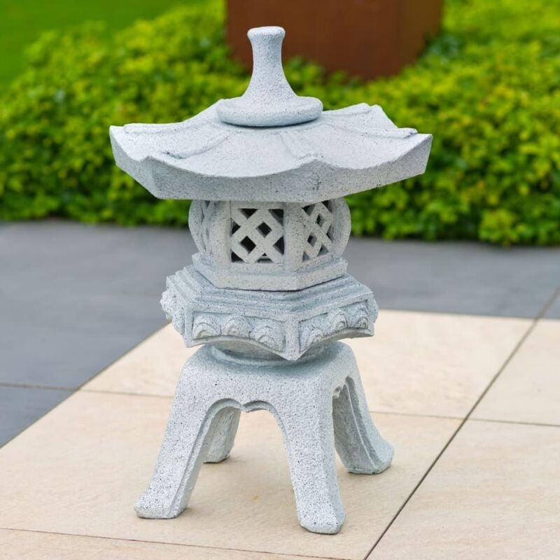 Prolenta Premium - Maison du'Monde - Lanterne de jardin Acqua Arte rokkaku yukimi