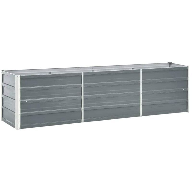 Furniture Limited - Jardinière surélevée acier galvanisé