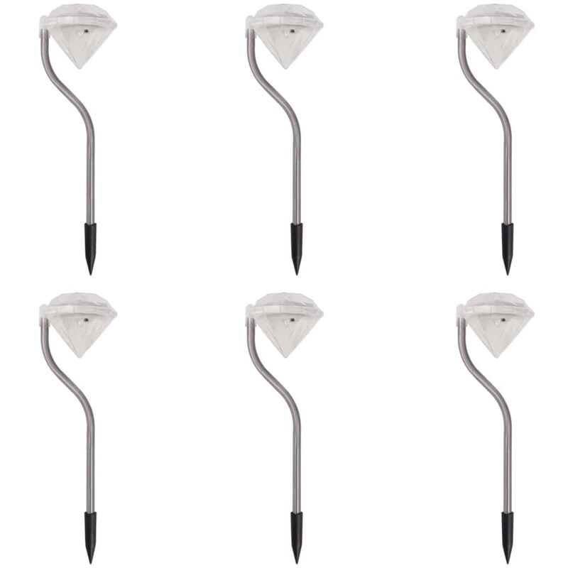 Prolenta Premium - Furniture Limited - Lumière led solaire de jardin 6 pcs