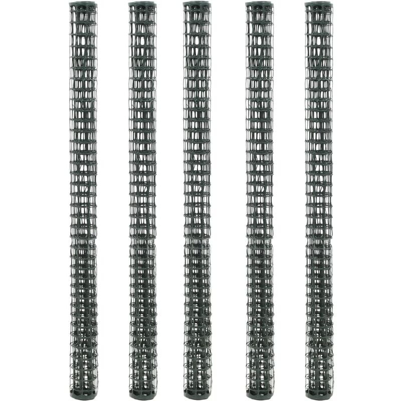 Prolenta Premium - Furniture Limited - Mailles de clôture de jardin 5 pcs pehd 1x1,2