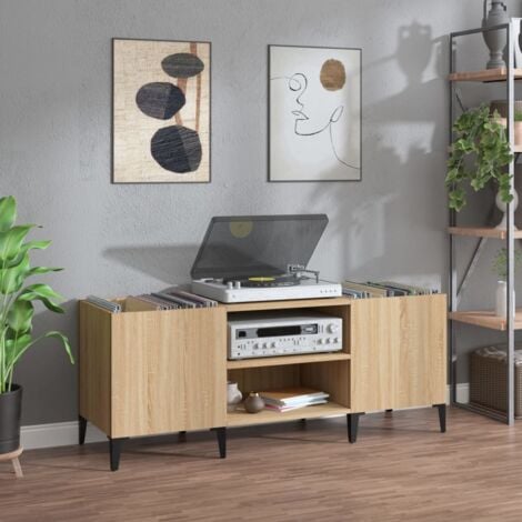 Mueble para tocadiscos y vinilos