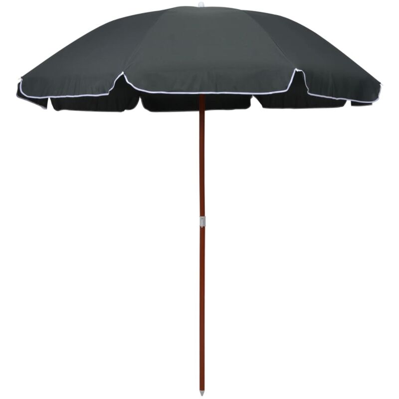 Prolenta Premium - Furniture Limited - Parasol de jardin avec mât en acier 240 cm