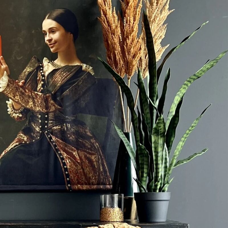 Maison Exclusive - Furniture Limited - Plante artificielle Sanseveria en pot 84 cm