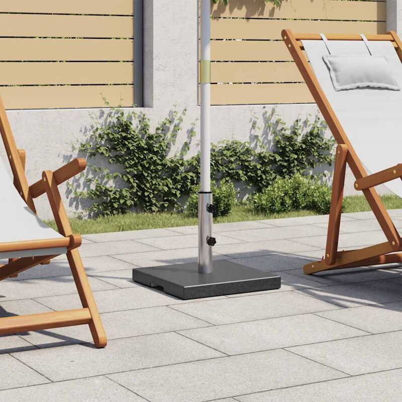 Prolenta Premium - Furniture Limited - Socle de parasol Granite 20 kg Carré Noir