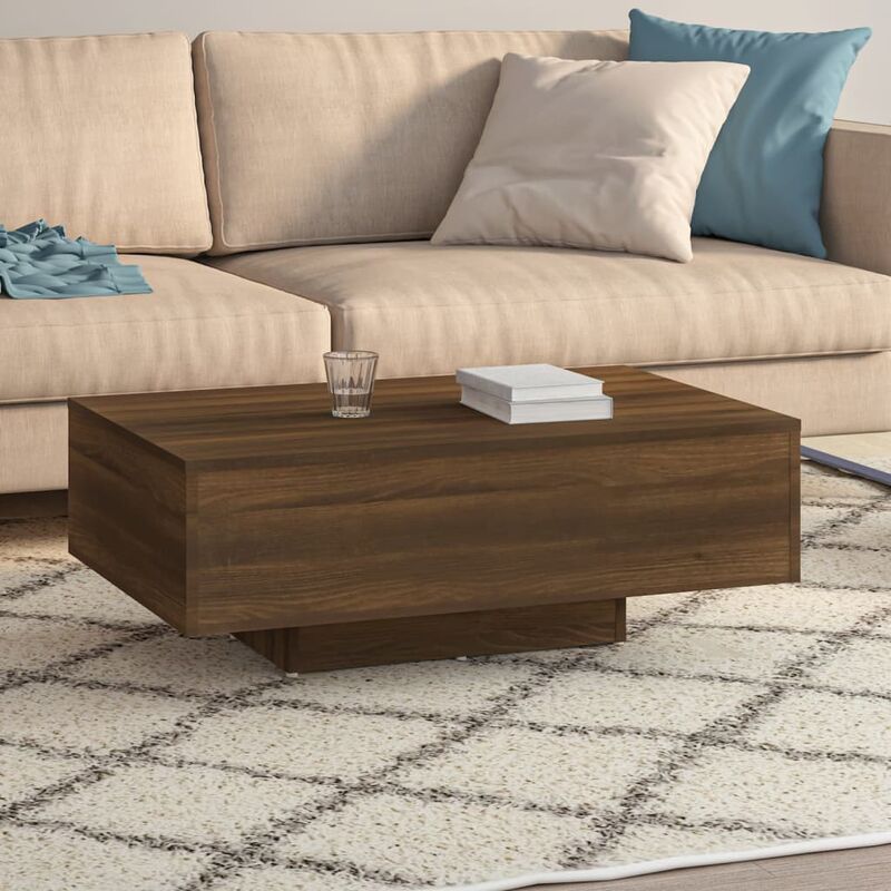 Prolenta Premium - Furniture Limited - Table basse Chêne marron 85x55x31 cm Bois