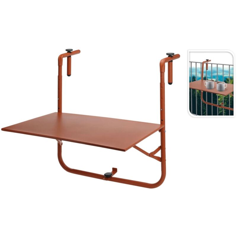 Furniture Limited - Table de balcon terre cuite mate