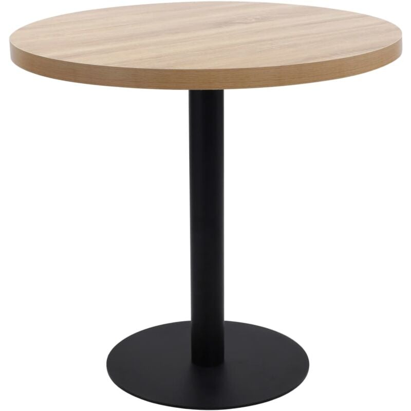 Prolenta Premium - Furniture Limited - Table de bistro Marron clair 80 cm mdf