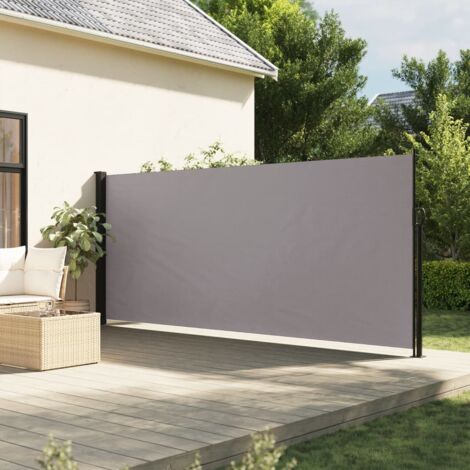 Maison Exclusive Toldo lateral retráctil de jardín azul 160x300 cm