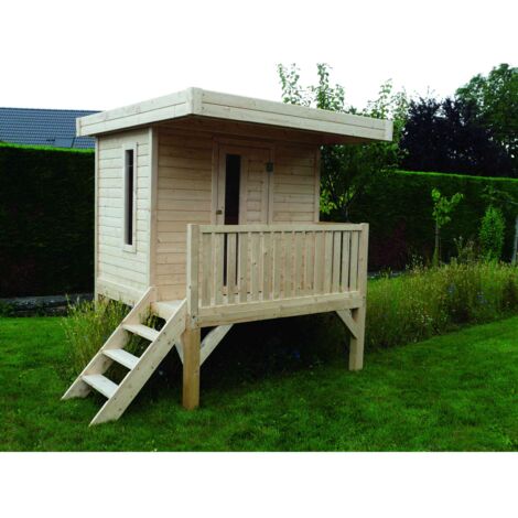 Maison en bois enfants sur pilotis - Léa